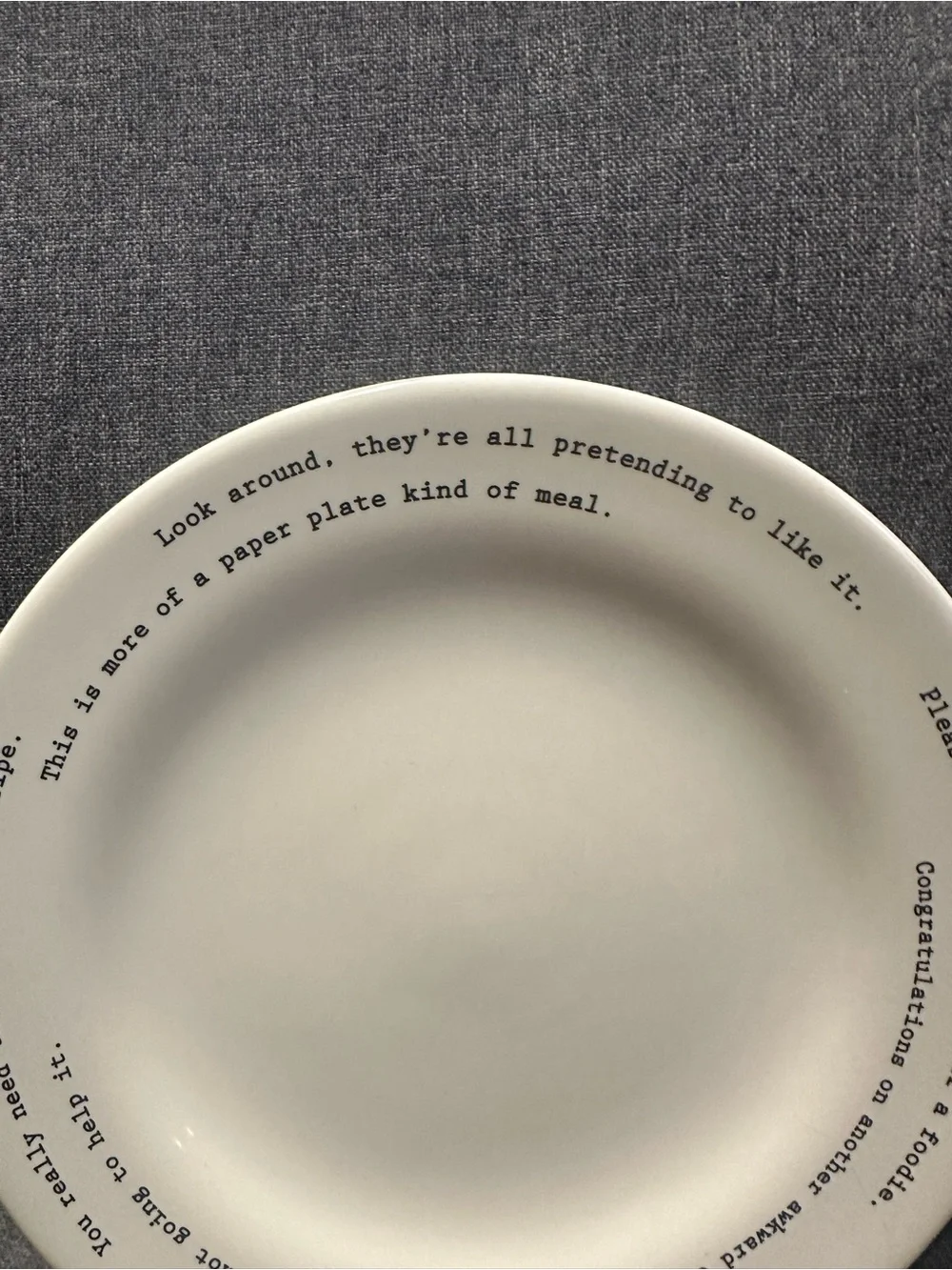 Fishs Eddy Intervention-Ware Plate